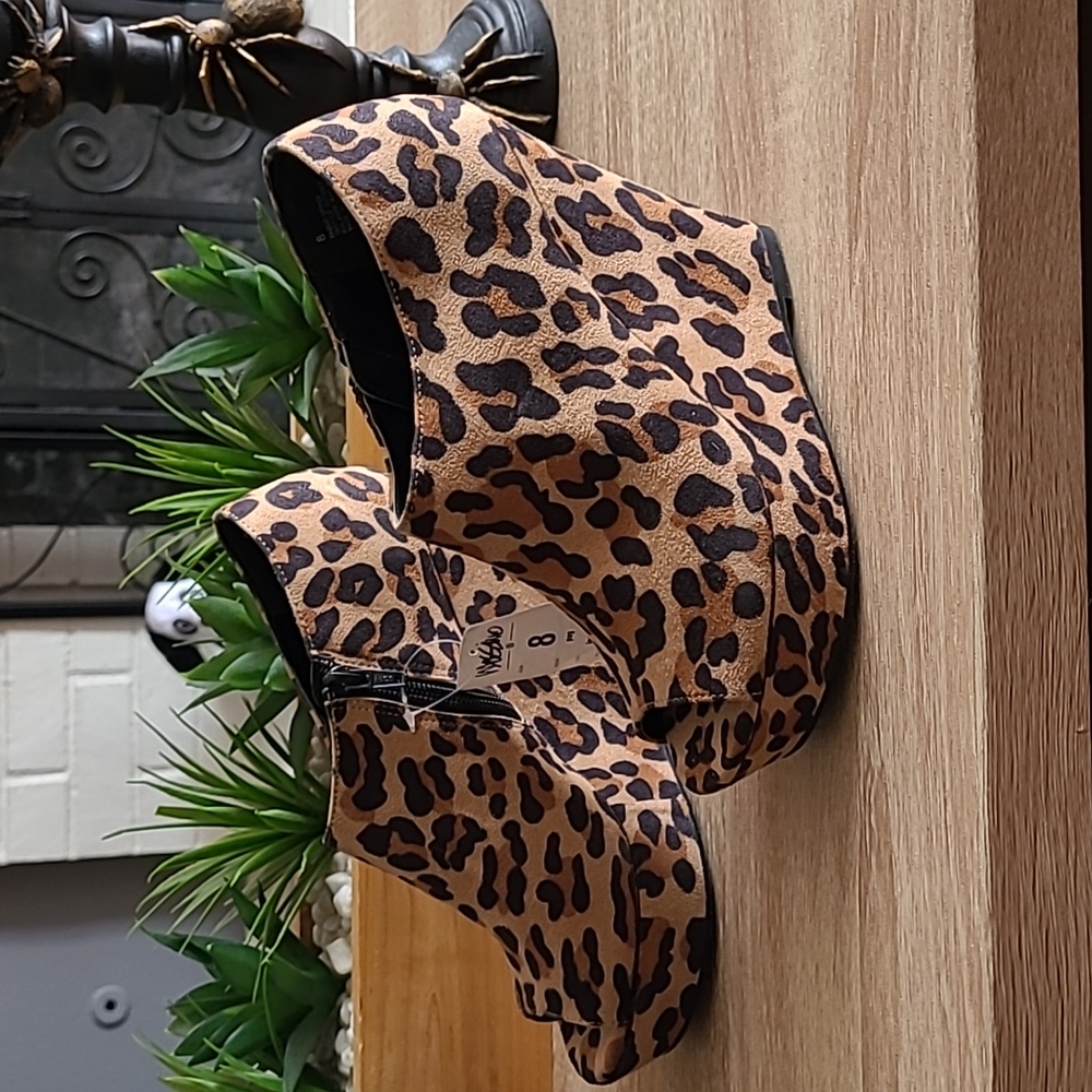 Mossimo Leopard Platform Wedge